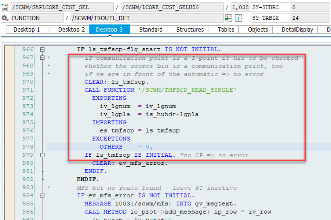 SAP EWM MFS Layout-oriented storage control_21